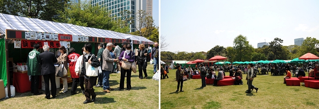 お江戸文化村in浜離宮恩賜庭園